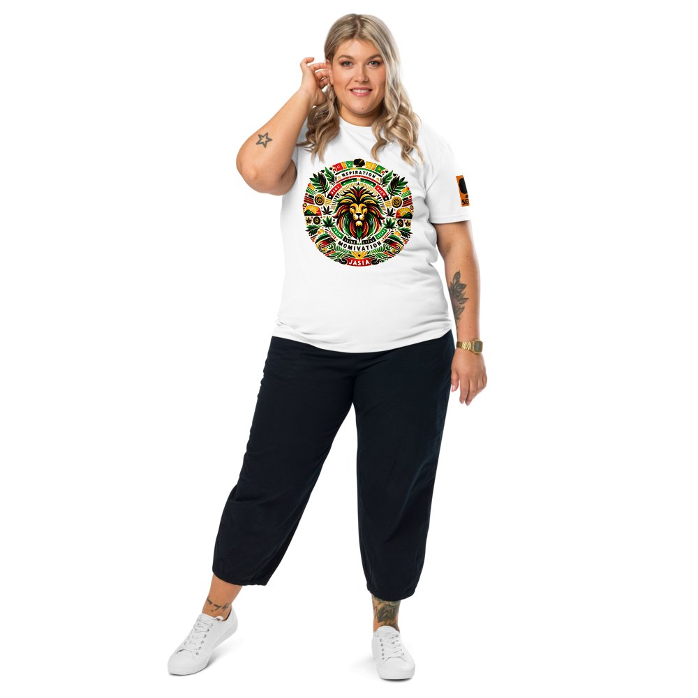 Empowerment Riddims: Unisex organic cotton t-shirt - SEVAD MUSIC HOUSE - T-Shirt - SEVAD MUSIC HOUSE - 8368250_11864 - White - S - Empowerment Riddims: Unisex organic cotton t-shirt