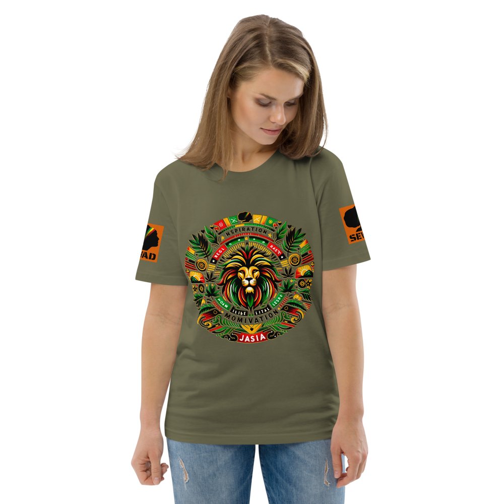 Empowerment Riddims: Unisex organic cotton t-shirt - SEVAD MUSIC HOUSE - T-Shirt - SEVAD MUSIC HOUSE - 8368250_11864 - White - S - Empowerment Riddims: Unisex organic cotton t-shirt