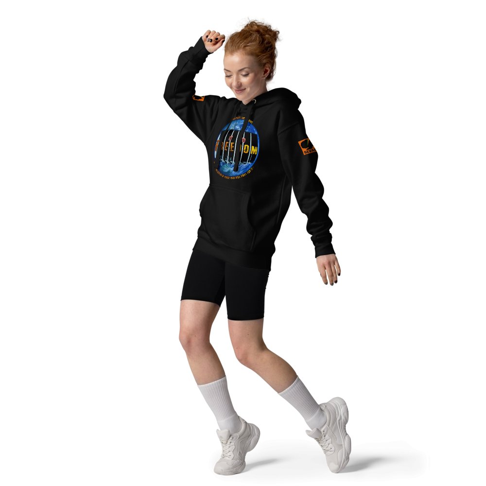 Freedom: Unisex Hoodie - SEVAD MUSIC HOUSE - Hoodie - SEVAD MUSIC HOUSE - 4497576_10774 - White - S - Freedom: Unisex Hoodie