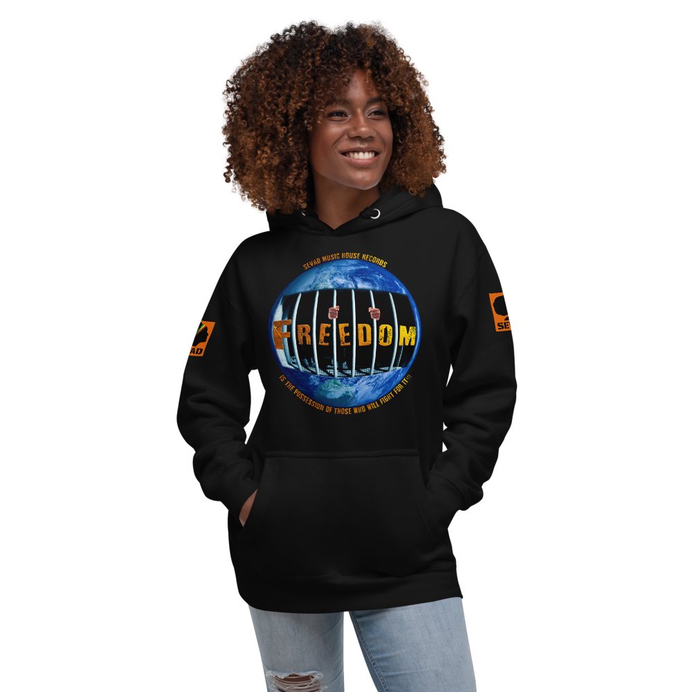 Freedom: Unisex Hoodie - SEVAD MUSIC HOUSE - Hoodie - SEVAD MUSIC HOUSE - 4497576_10779 - Black - S - Freedom: Unisex Hoodie