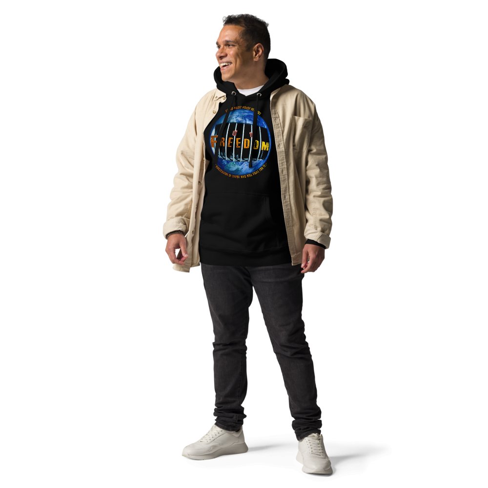 Freedom: Unisex Hoodie - SEVAD MUSIC HOUSE - Hoodie - SEVAD MUSIC HOUSE - 4497576_10774 - White - S - Freedom: Unisex Hoodie