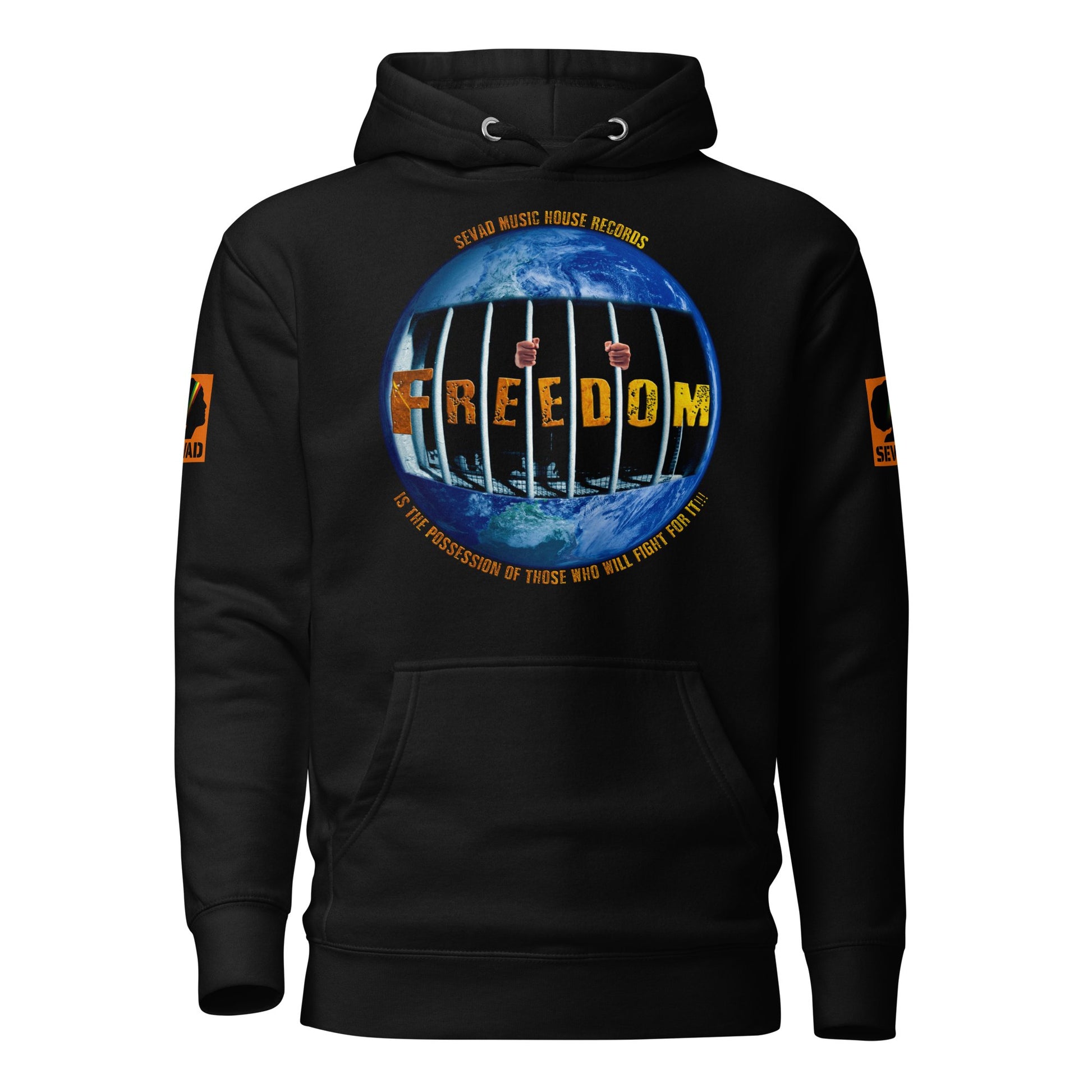 Freedom: Unisex Hoodie - SEVAD MUSIC HOUSE - Hoodie - SEVAD MUSIC HOUSE - 4497576_10779 - Black - S - Freedom: Unisex Hoodie