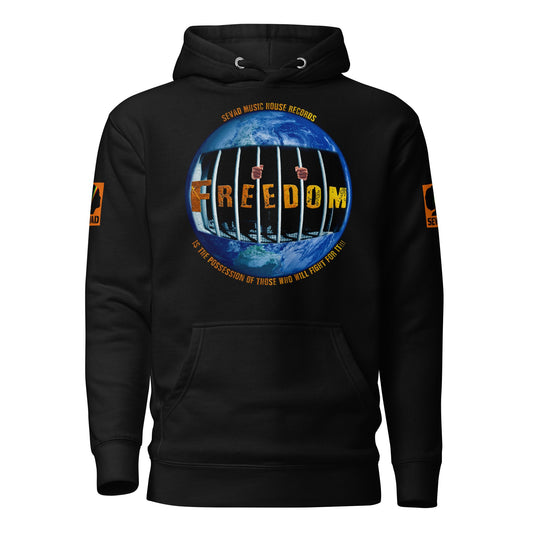 Freedom: Unisex Hoodie - SEVAD MUSIC HOUSE - Hoodie - SEVAD MUSIC HOUSE - 4497576_10779 - Black - S - Freedom: Unisex Hoodie