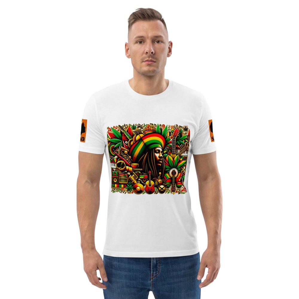 Harmony & Heritage: Unisex organic cotton t-shirt - SEVAD MUSIC HOUSE - T-Shirt - SEVAD MUSIC HOUSE - 1720078_11869 - Black - S - Harmony & Heritage: Unisex organic cotton t-shirt