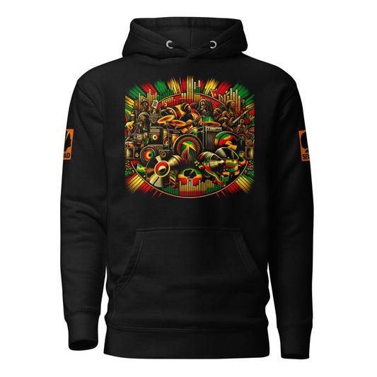 Island Beats: Unisex Hoodie - SEVAD MUSIC HOUSE - Hoodie - SEVAD MUSIC HOUSE - 7377207_10779 - Black - S - Island Beats: Unisex Hoodie