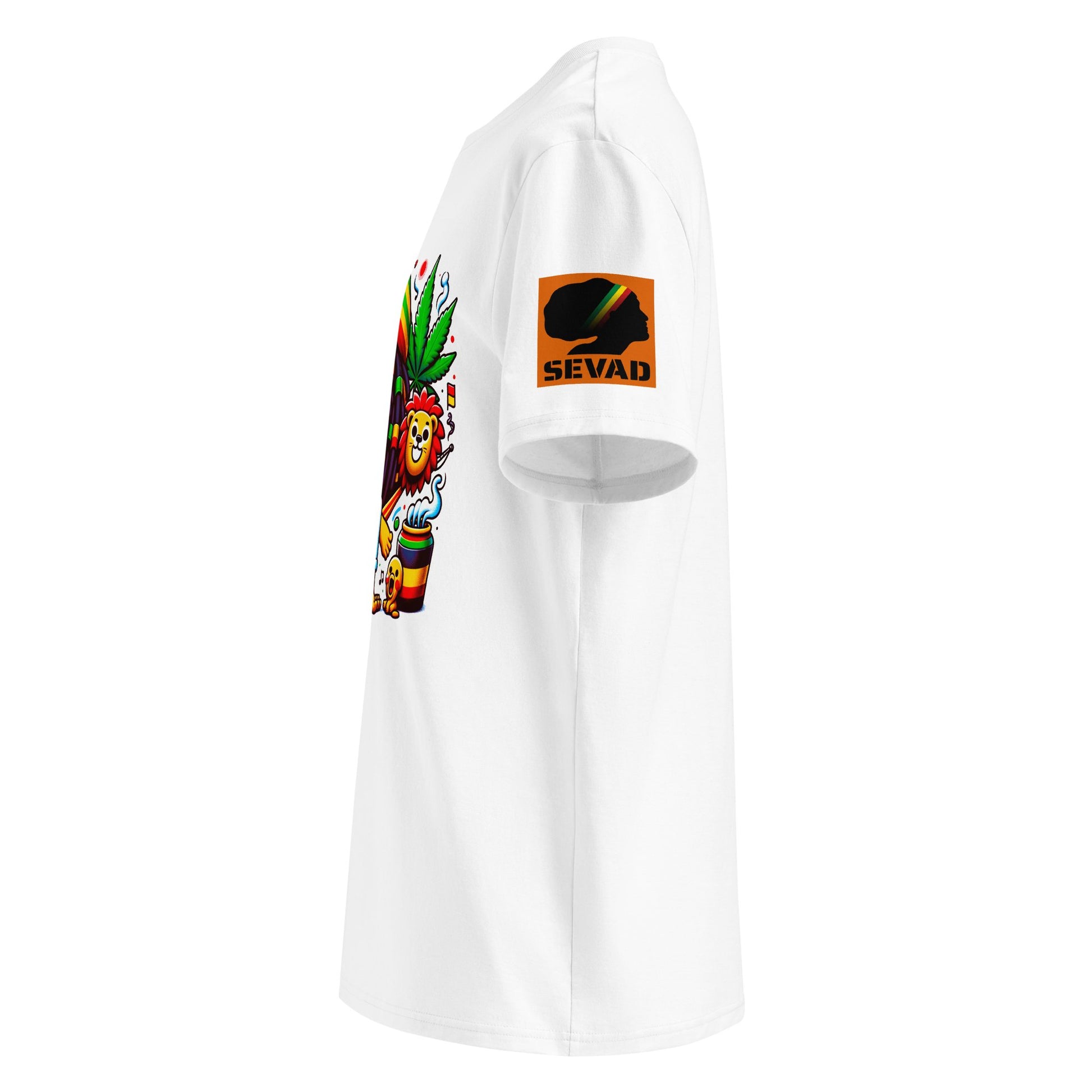 Joyful Riddims: Unisex organic cotton t-shirt - SEVAD MUSIC HOUSE - T-Shirt - SEVAD MUSIC HOUSE - 4624221_11864 - White - S - Joyful Riddims: Unisex organic cotton t-shirt