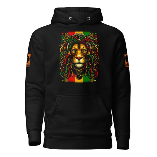 Majestic Mane: Unisex Hoodie - SEVAD MUSIC HOUSE - Hoodie - SEVAD MUSIC HOUSE - 2032397_10779 - Black - S - Majestic Mane: Unisex Hoodie