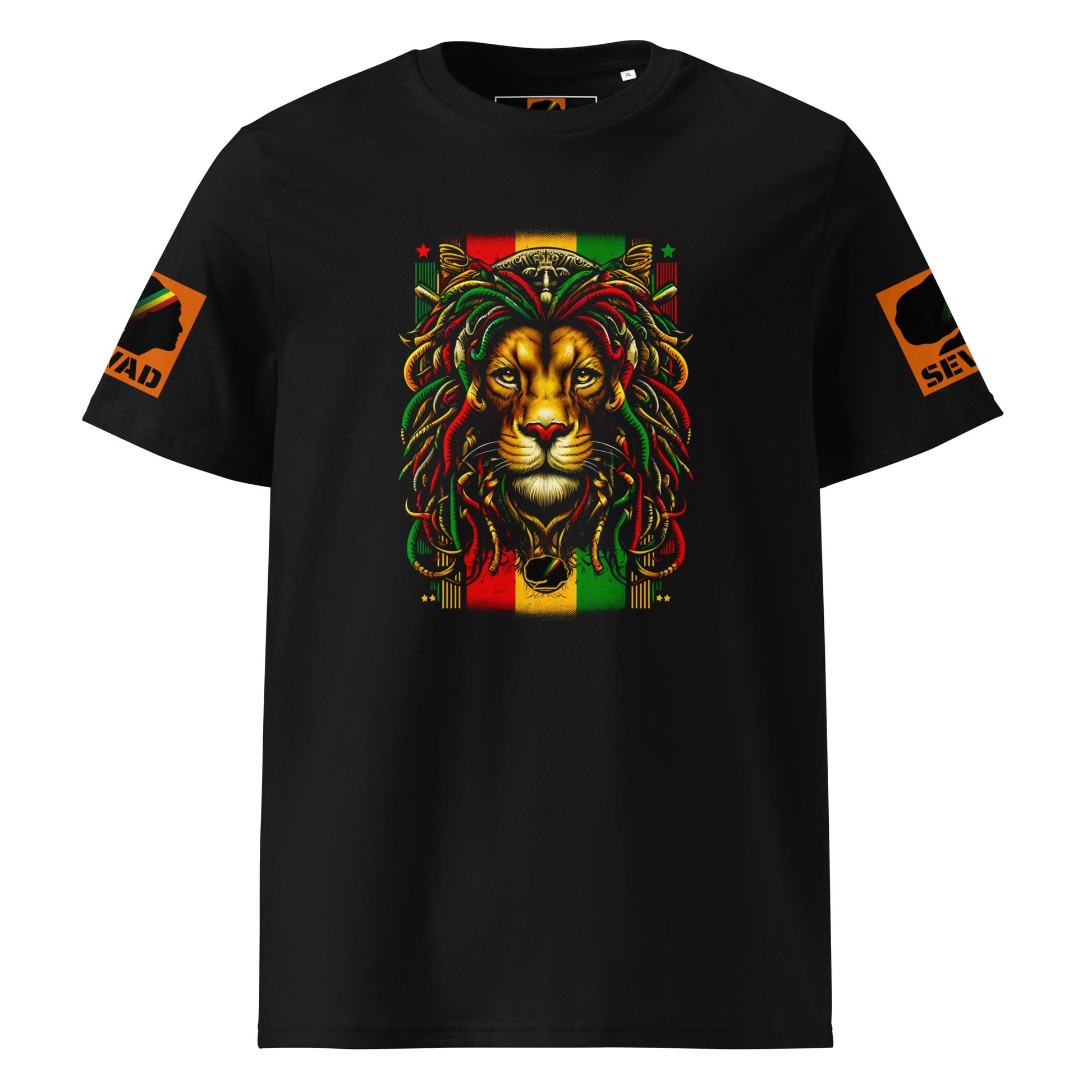 Majestic Mane: Unisex organic cotton t-shirt - SEVAD MUSIC HOUSE - T-Shirt - SEVAD MUSIC HOUSE - 7303424_11869 - Black - S - Majestic Mane: Unisex organic cotton t-shirt