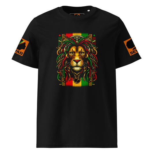 Majestic Mane: Unisex organic cotton t-shirt - SEVAD MUSIC HOUSE - T-Shirt - SEVAD MUSIC HOUSE - 7303424_11869 - Black - S - Majestic Mane: Unisex organic cotton t-shirt