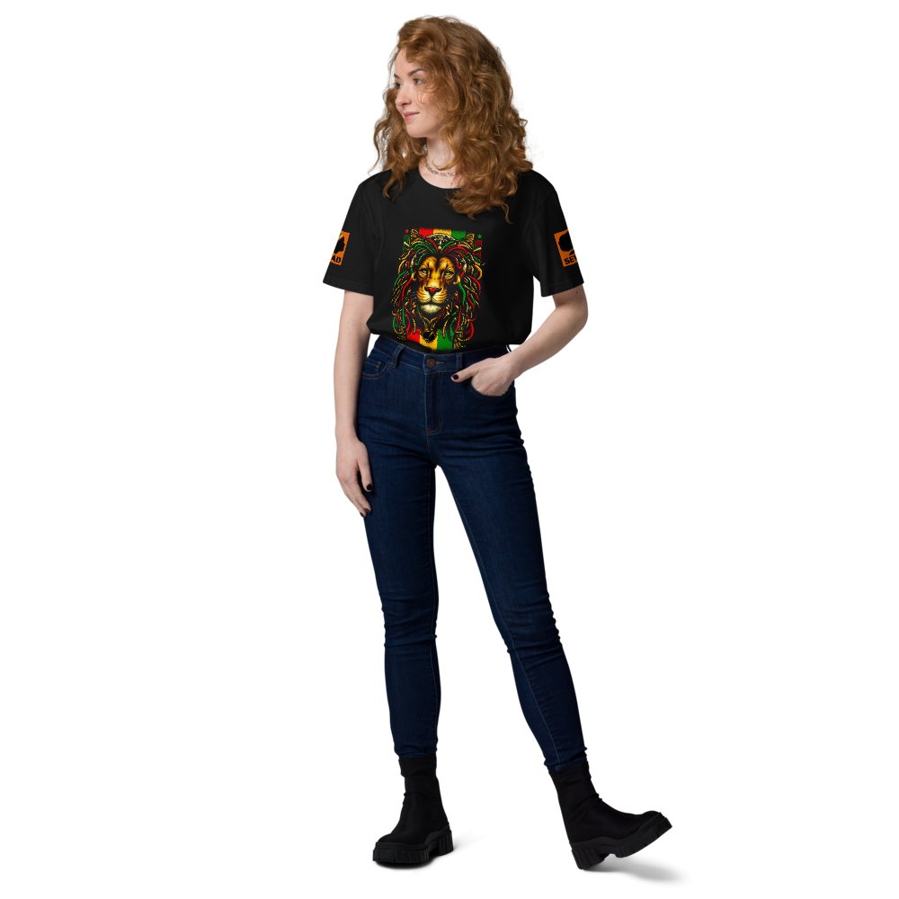 Majestic Mane: Unisex organic cotton t-shirt - SEVAD MUSIC HOUSE - T-Shirt - SEVAD MUSIC HOUSE - 7303424_11869 - Black - S - Majestic Mane: Unisex organic cotton t-shirt