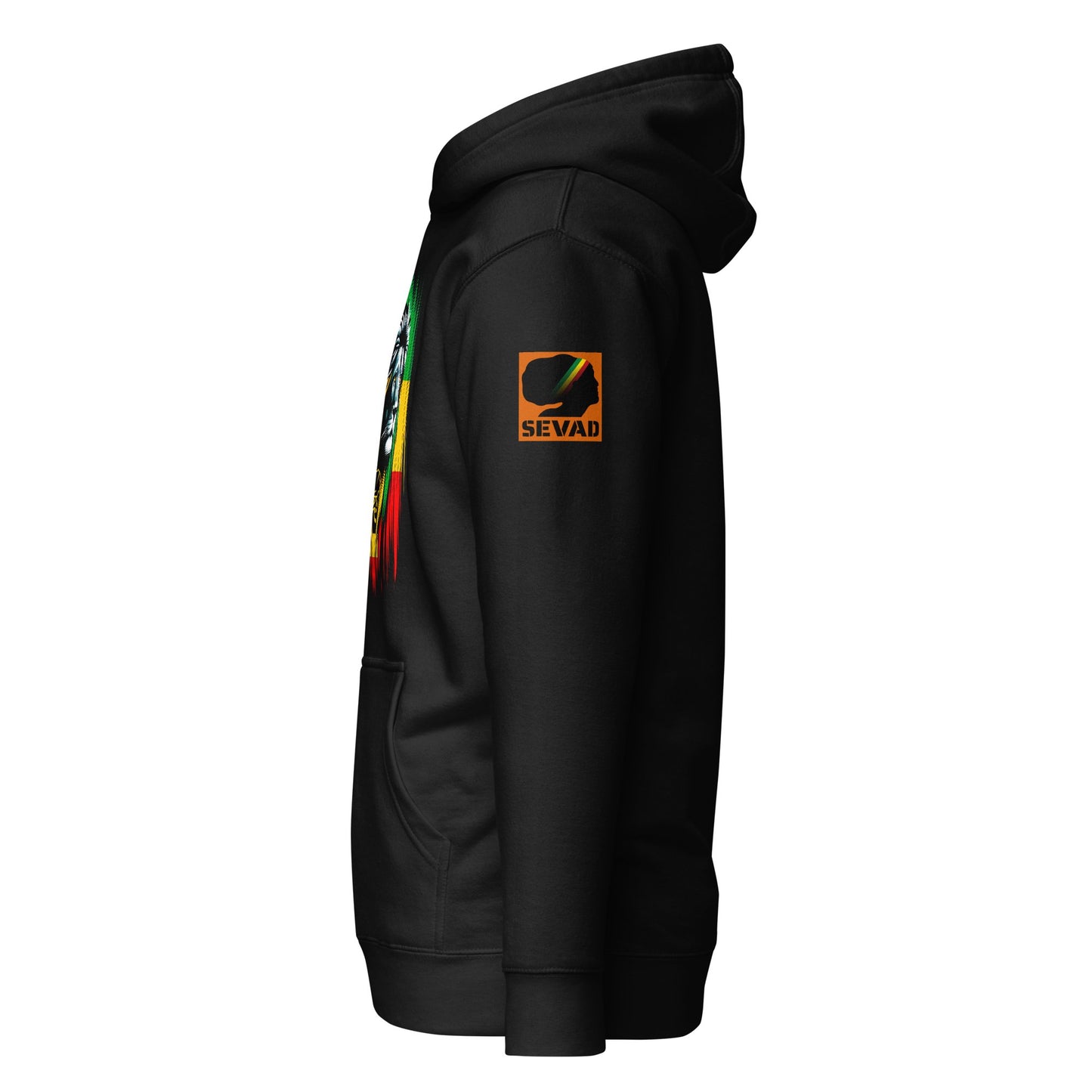 Pride of Ethiopia: Unisex Hoodie - SEVAD MUSIC HOUSE - Hoodie - SEVAD MUSIC HOUSE - 8978326_10779 - Black - S - Pride of Ethiopia: Unisex Hoodie