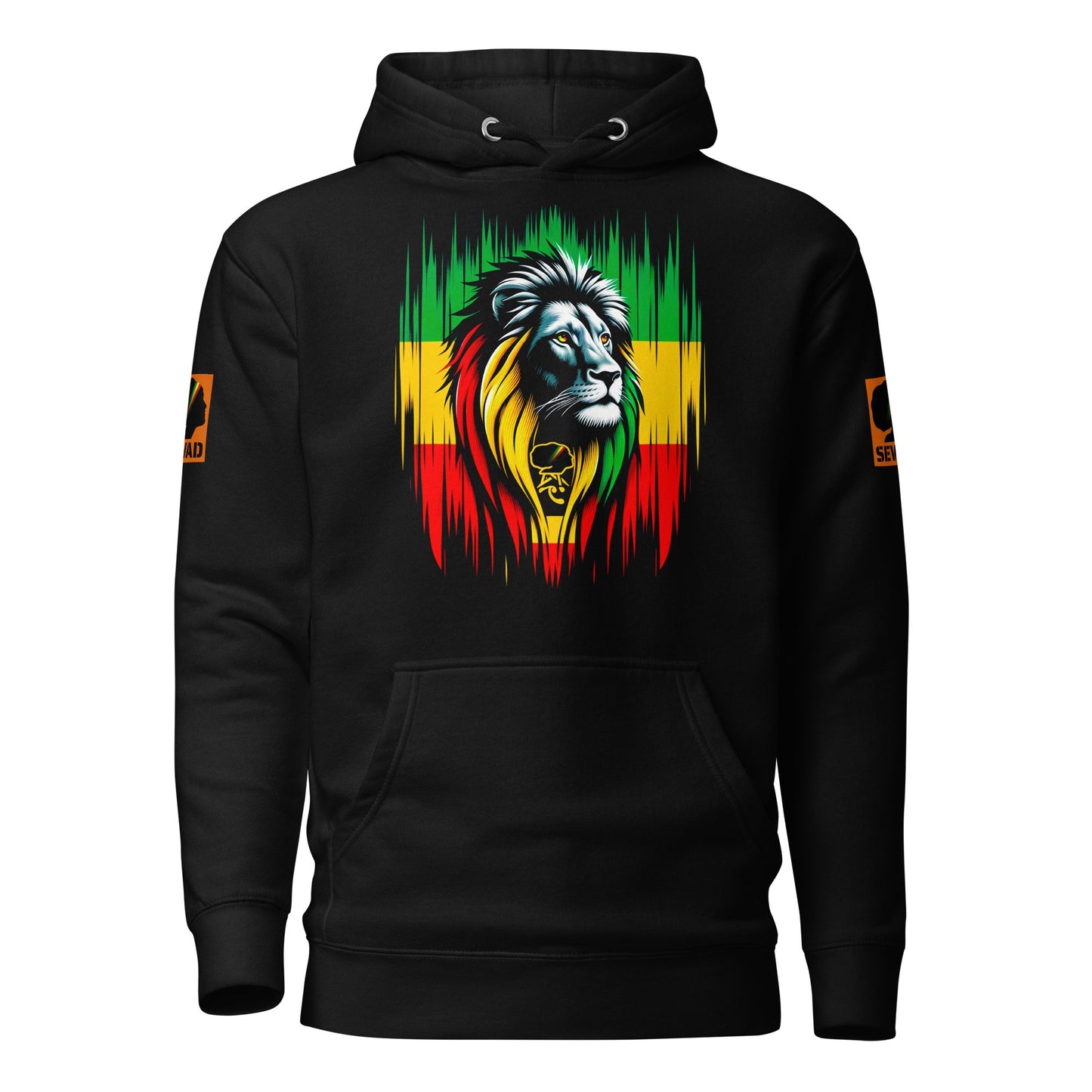 Pride of Ethiopia: Unisex Hoodie - SEVAD MUSIC HOUSE - Hoodie - SEVAD MUSIC HOUSE - 8978326_10779 - Black - S - Pride of Ethiopia: Unisex Hoodie