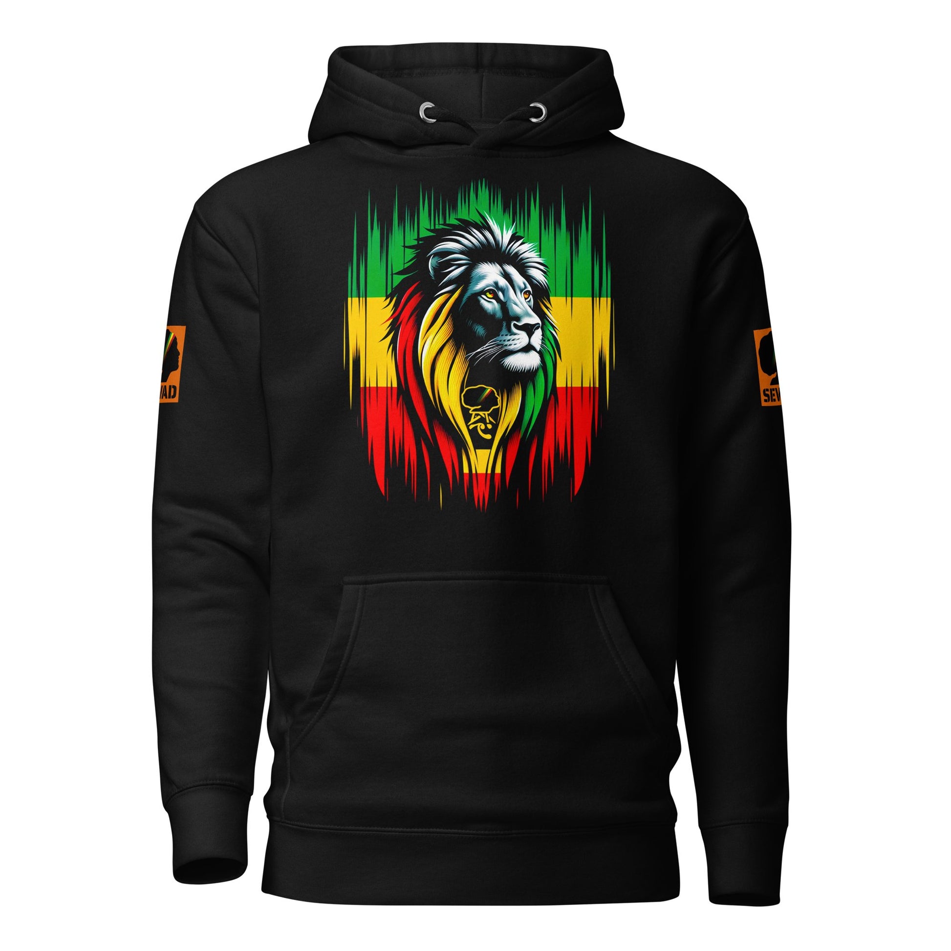 Pride of Ethiopia: Unisex Hoodie - SEVAD MUSIC HOUSE - Hoodie - SEVAD MUSIC HOUSE - 8978326_10779 - Black - S - Pride of Ethiopia: Unisex Hoodie