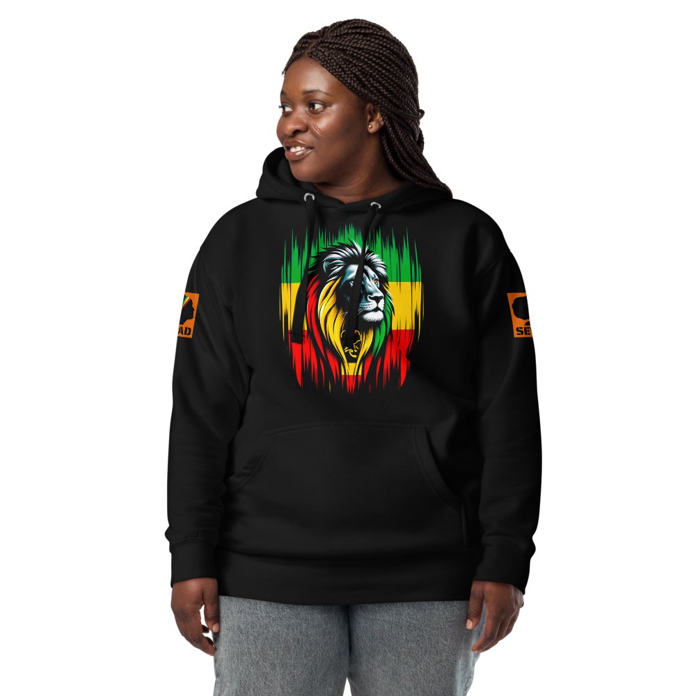 Pride of Ethiopia: Unisex Hoodie - SEVAD MUSIC HOUSE - Hoodie - SEVAD MUSIC HOUSE - 8978326_10779 - Black - S - Pride of Ethiopia: Unisex Hoodie