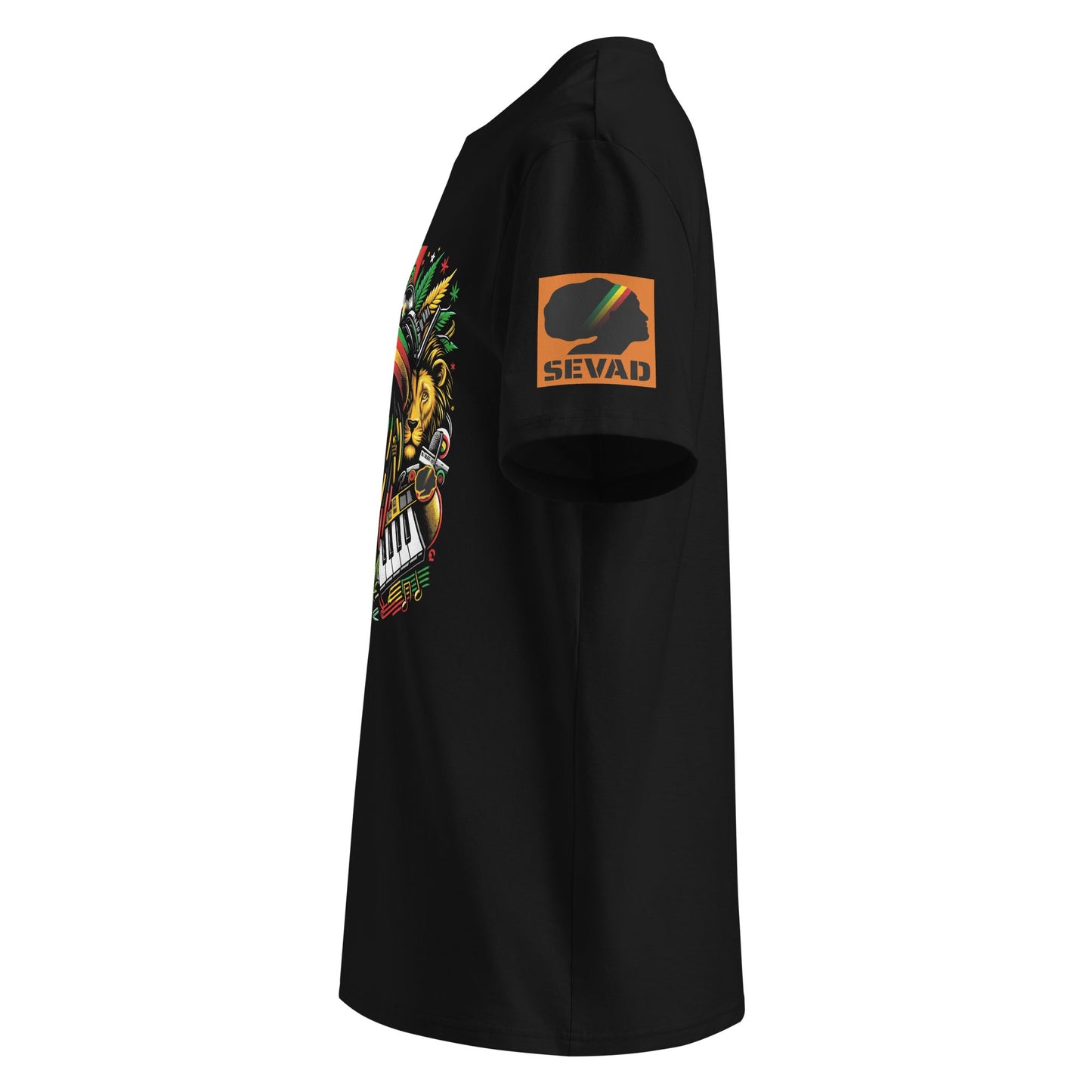 Rasta Reggae Revival: Unisex organic cotton t-shirt - SEVAD MUSIC HOUSE - T-Shirt - SEVAD MUSIC HOUSE - 3840658_11869 - Black - S - Rasta Reggae Revival: Unisex organic cotton t-shirt