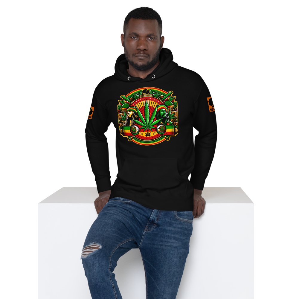 Reggae Roots: Unisex Hoodie - SEVAD MUSIC HOUSE - Hoodie - SEVAD MUSIC HOUSE - 9403930_10779 - Black - S - Reggae Roots: Unisex Hoodie