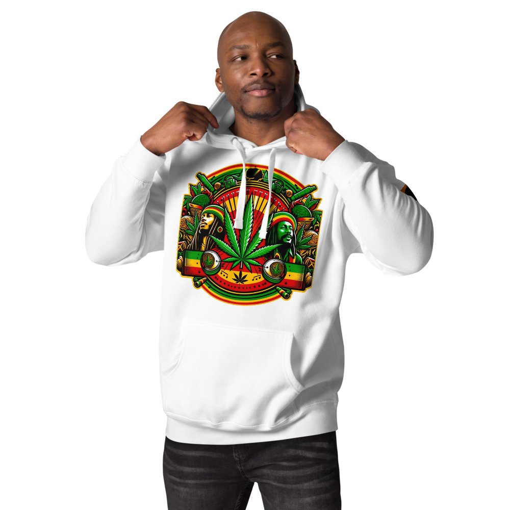 Reggae Roots: Unisex Hoodie - SEVAD MUSIC HOUSE - Hoodie - SEVAD MUSIC HOUSE - 9403930_10779 - Black - S - Reggae Roots: Unisex Hoodie