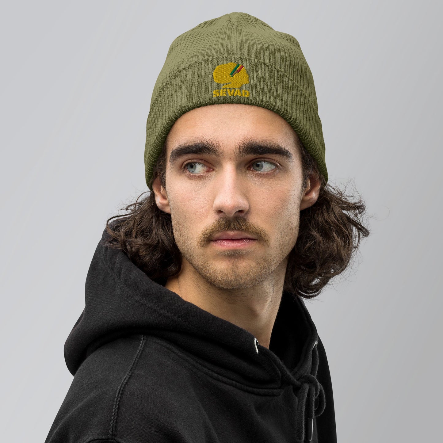 SEVAD Organic ribbed beanie - SEVAD MUSIC HOUSE - Organic Ribbed Beanie - SEVAD MUSIC HOUSE - 8609377_11707 - Olive Green - - SEVAD Organic ribbed beanie