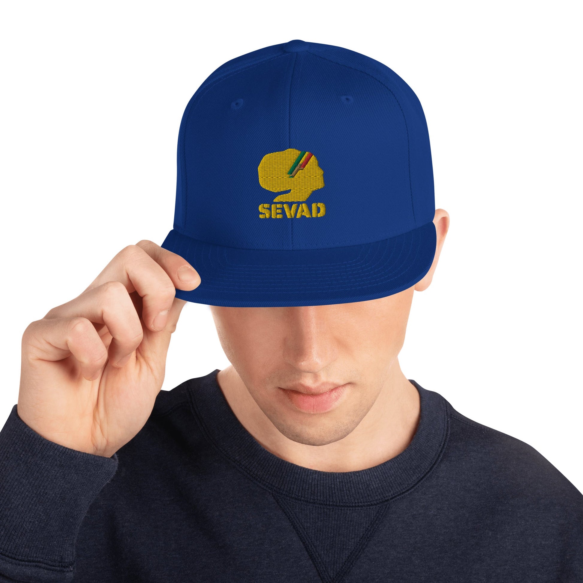 SEVAD Snapback Hat - SEVAD MUSIC HOUSE - Snapback Hat - SEVAD MUSIC HOUSE - 7123262_4807 - Royal Blue - - SEVAD Snapback Hat