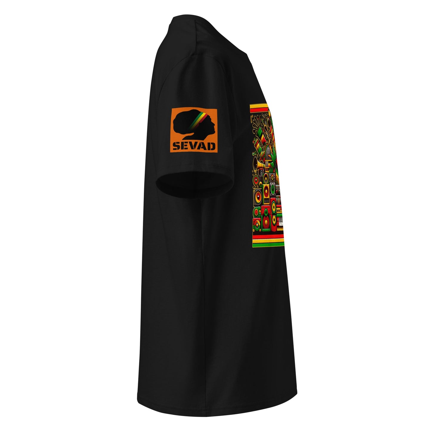 Soul of Reggae: Unisex organic cotton t-shirt - SEVAD MUSIC HOUSE - T-Shirt - SEVAD MUSIC HOUSE - 5991809_11869 - Black - S - Soul of Reggae: Unisex organic cotton t-shirt