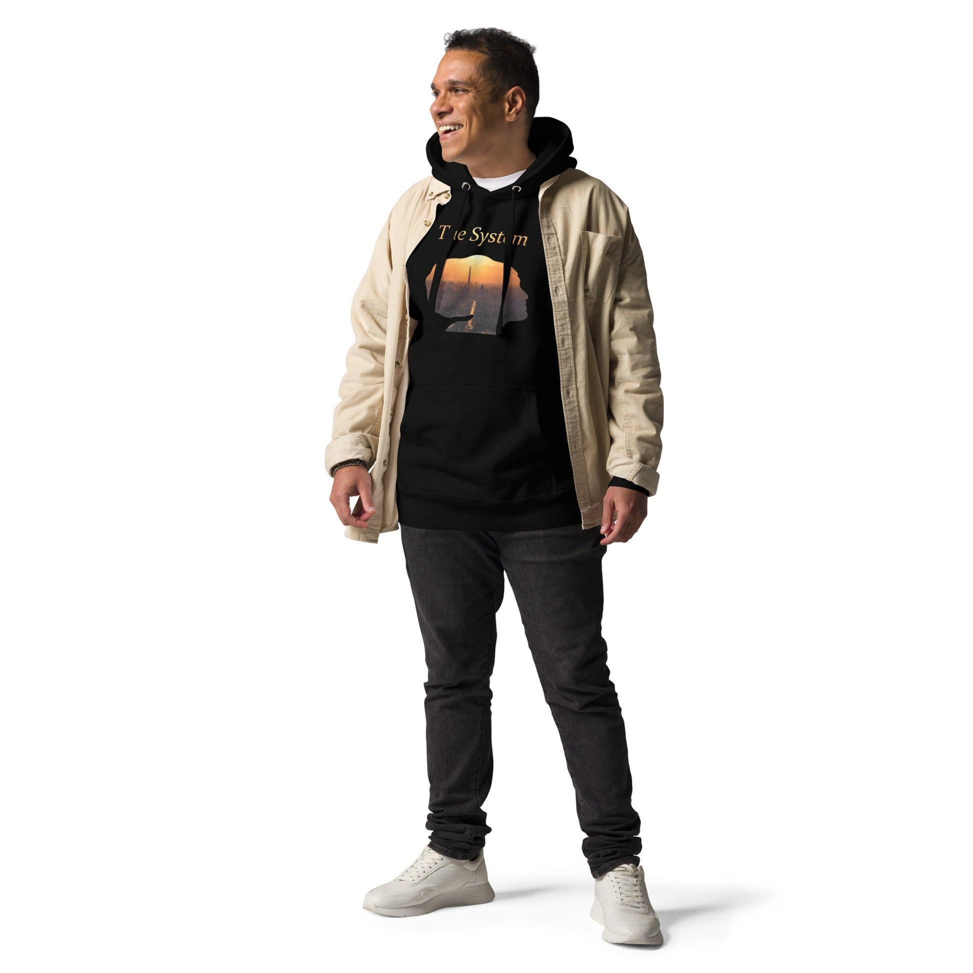 THE SYSTEM: Unisex Hoodie - SEVAD MUSIC HOUSE - Hoodie - SEVAD MUSIC HOUSE - 7977061_10779 - Black - S - THE SYSTEM: Unisex Hoodie