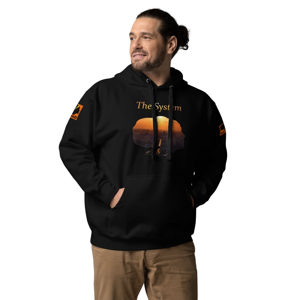 THE SYSTEM: Unisex Hoodie - SEVAD MUSIC HOUSE - Hoodie - SEVAD MUSIC HOUSE - 7977061_10779 - Black - S - THE SYSTEM: Unisex Hoodie