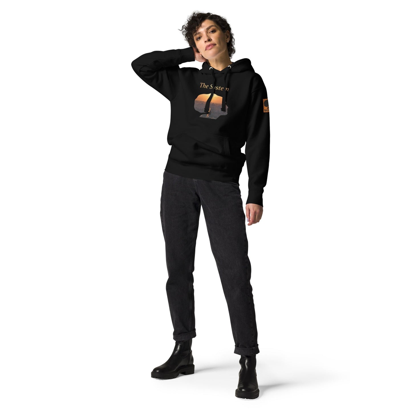 THE SYSTEM: Unisex Hoodie - SEVAD MUSIC HOUSE - Hoodie - SEVAD MUSIC HOUSE - 7977061_10779 - Black - S - THE SYSTEM: Unisex Hoodie