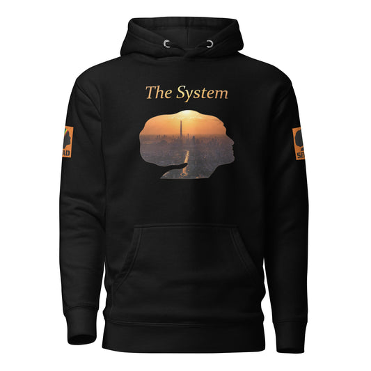 THE SYSTEM: Unisex Hoodie - SEVAD MUSIC HOUSE - Hoodie - SEVAD MUSIC HOUSE - 7977061_10779 - Black - S - THE SYSTEM: Unisex Hoodie