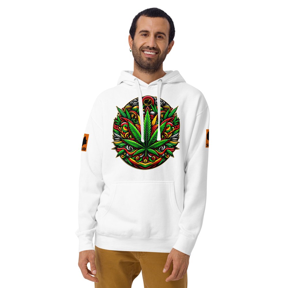 Verdant Vibrance: Unisex Hoodie - SEVAD MUSIC HOUSE - Hoodie - SEVAD MUSIC HOUSE - 5833919_10779 - Black - S - Verdant Vibrance: Unisex Hoodie