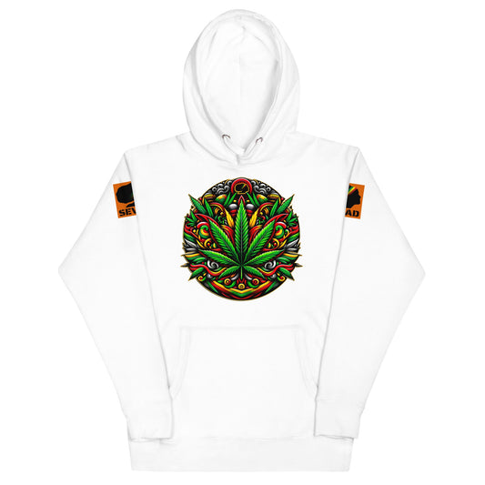 Verdant Vibrance: Unisex Hoodie - SEVAD MUSIC HOUSE - Hoodie - SEVAD MUSIC HOUSE - 5833919_10774 - White - S - Verdant Vibrance: Unisex Hoodie