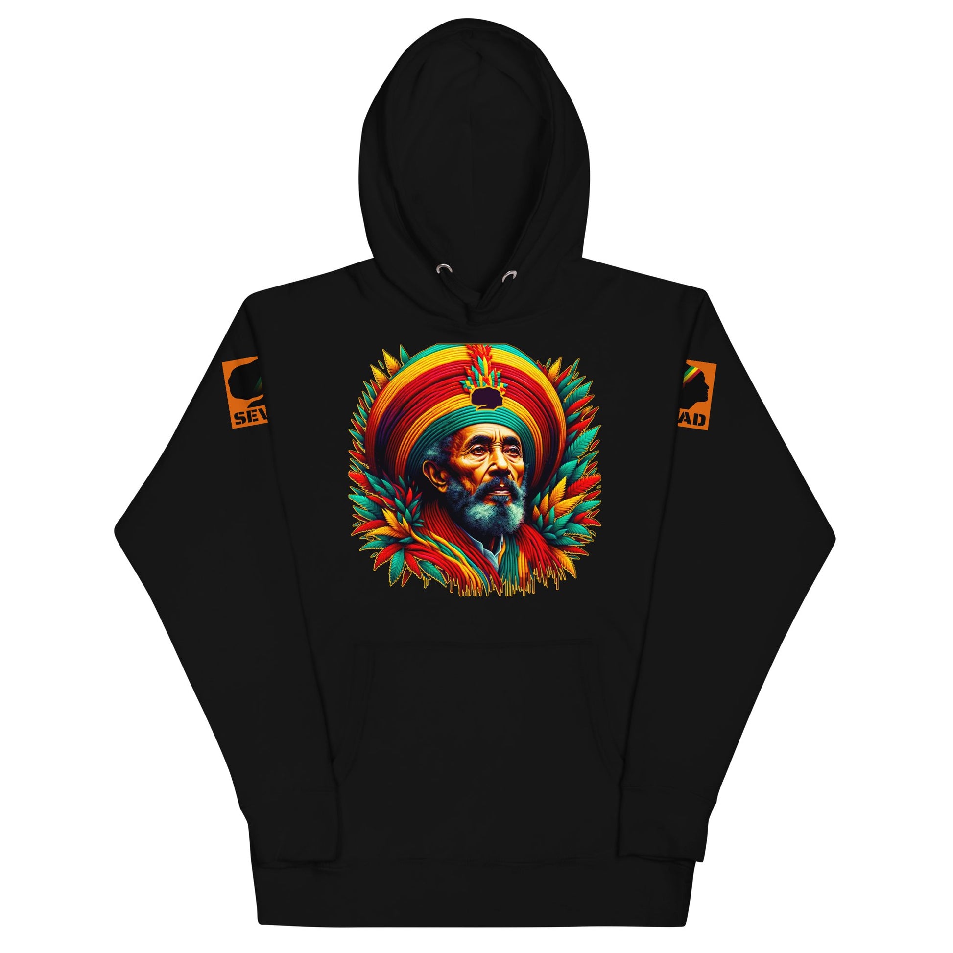 Vibrant Majesty: Unisex Hoodie - SEVAD MUSIC HOUSE - Hoodie - SEVAD MUSIC HOUSE - 7702321_10779 - Black - S - Vibrant Majesty: Unisex Hoodie