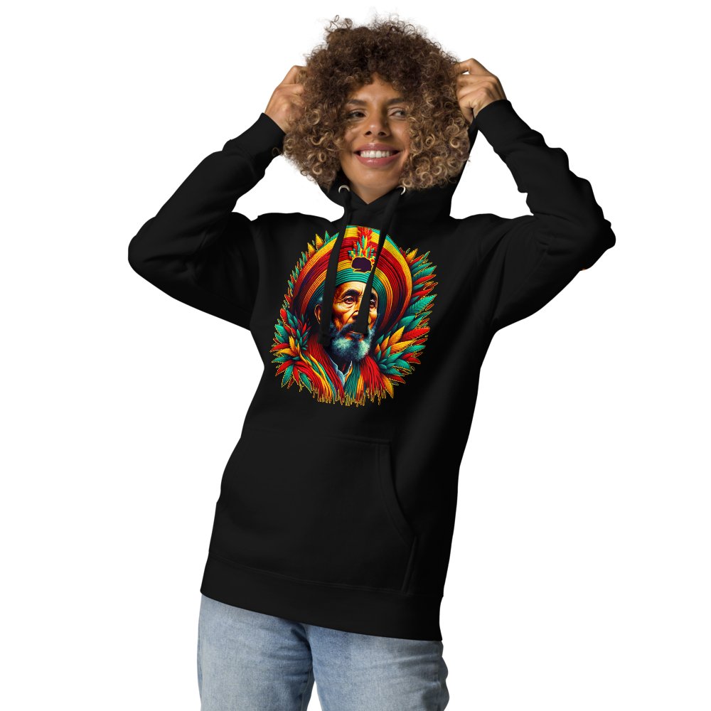 Vibrant Majesty: Unisex Hoodie - SEVAD MUSIC HOUSE - Hoodie - SEVAD MUSIC HOUSE - 7702321_10779 - Black - S - Vibrant Majesty: Unisex Hoodie