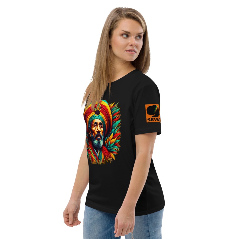 Vibrant Majesty: Unisex organic cotton t-shirt - SEVAD MUSIC HOUSE - T-Shirt - SEVAD MUSIC HOUSE - 7406868_11869 - Black - S - Vibrant Majesty: Unisex organic cotton t-shirt