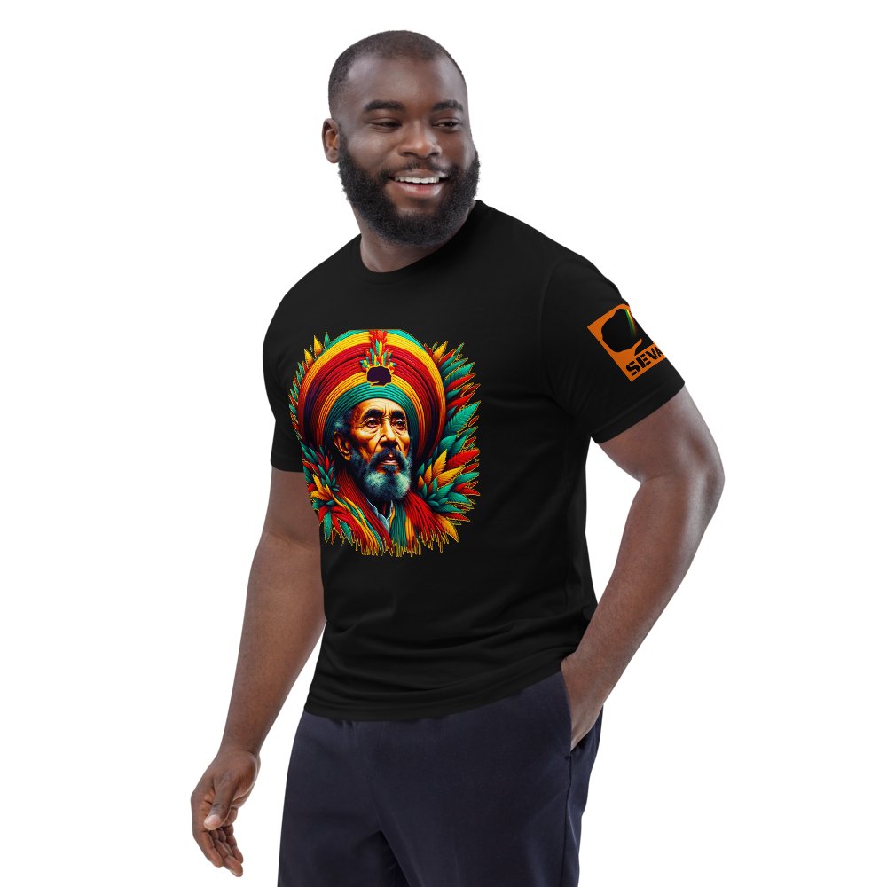 Vibrant Majesty: Unisex organic cotton t-shirt - SEVAD MUSIC HOUSE - T-Shirt - SEVAD MUSIC HOUSE - 7406868_11869 - Black - S - Vibrant Majesty: Unisex organic cotton t-shirt